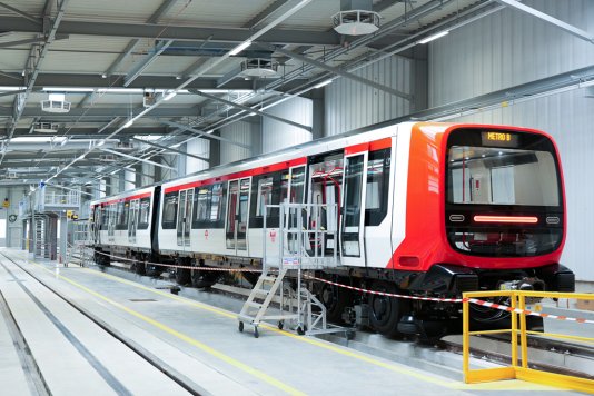 The First Next-Generation Train For Line B Of The Lyon Metro