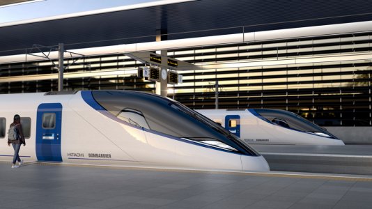 Bombardier / Hitachi Unveils HS2 Train Design