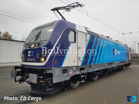 First ČD Cargo's TRAXX