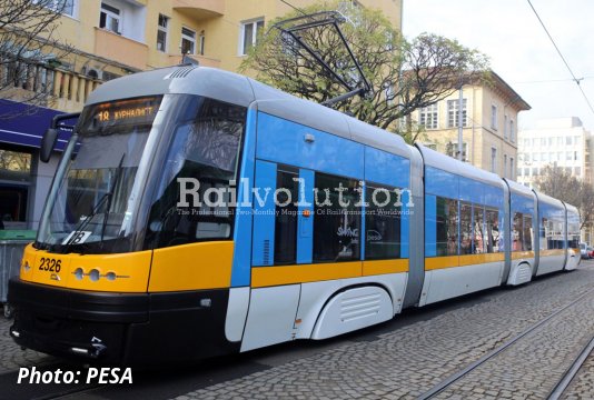 New Swing Trams In Sofia