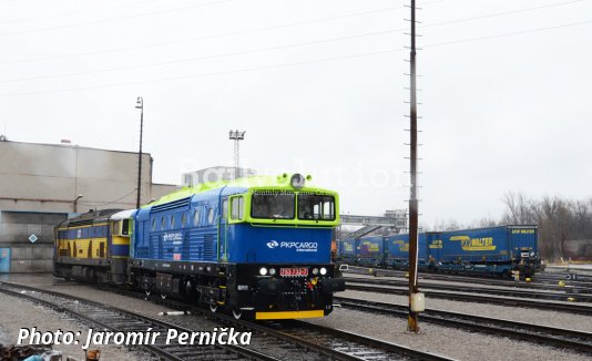 First Class 753 Diesel Locomotive In A PKP Cargo Painting