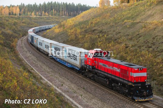 More Estonian Class C30-7Ai Locomotives Rebuilt