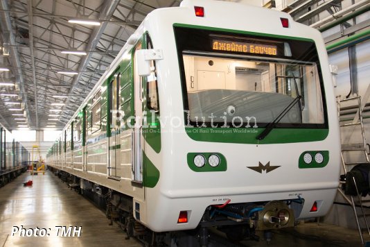 Modernised Metro Trains In Sofia