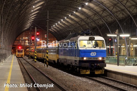 ČD's Class 150 Hauling RegioJet Trains
