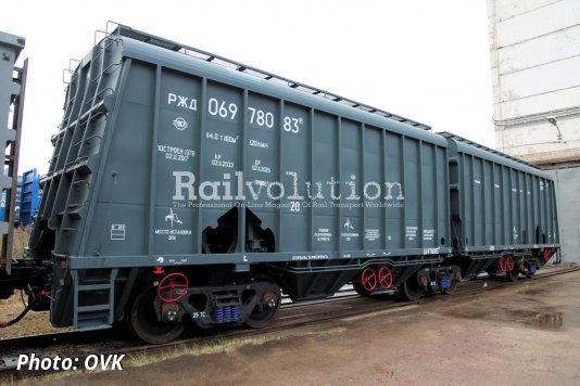 OVK Received Certification For Its Articulated Hoppers