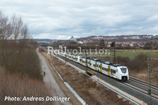 S-Bahn Rhein-Neckar Mireo EMUs On Test