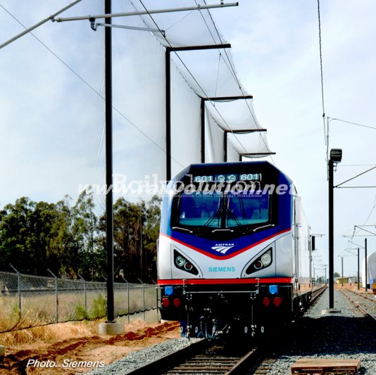 Rollout Of First Amtraksprinter