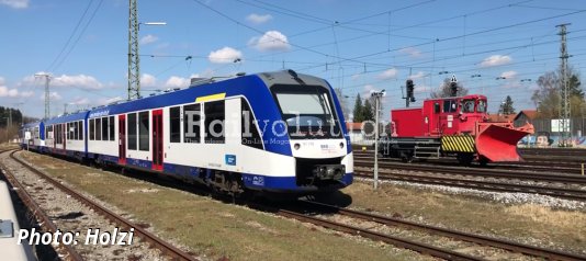 First Bayerische Oberlandbahn Coradia Lint DMUs