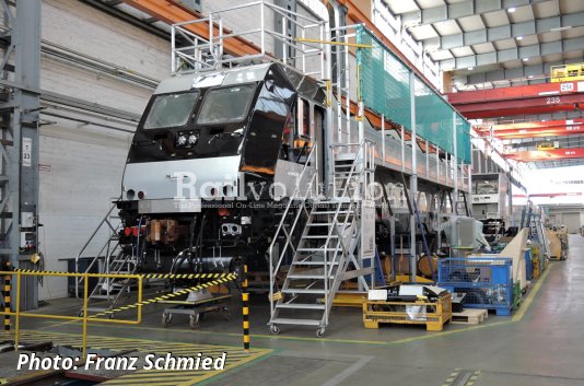 The New Class ALP-45 DP Locomotives Being Built