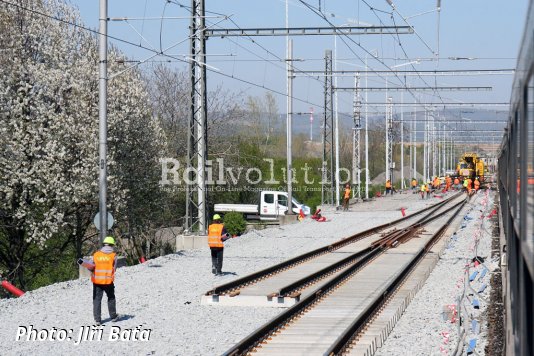 First Czech Turnouts For 160 km/h To The Diverging Path