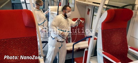 A Special Nano-Spraying In ČD Trains