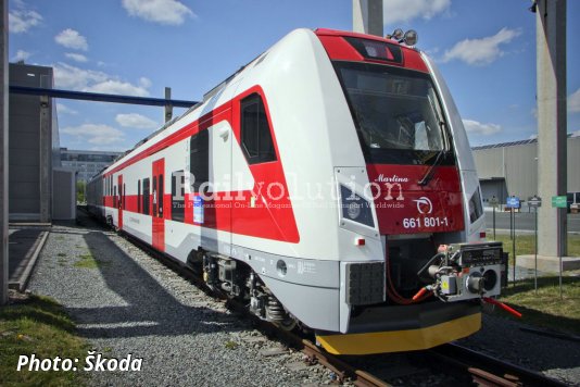 Transports Of The Class 661 ZSSK End Cars