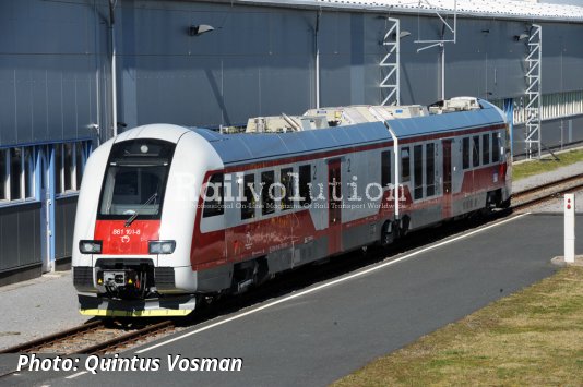 First ZSSK Two-Car RegioMover On Test