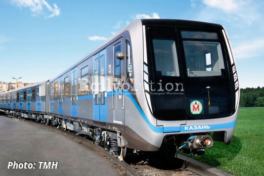 New TMH-Built Train Sent To Kazan Metro