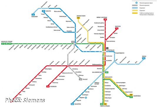 Siemens Mobility To Deliver Rail Electrification For Major Extension Of Stockholm Metro