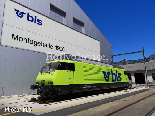 Modernisation Of The BLS Class Re 465 Locomotives