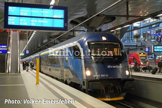 Railjet Regularly To Berlin