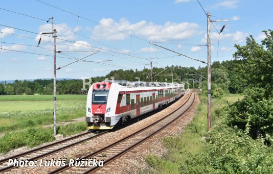 ZSSK RegioPanter On Test Under Its Own Power