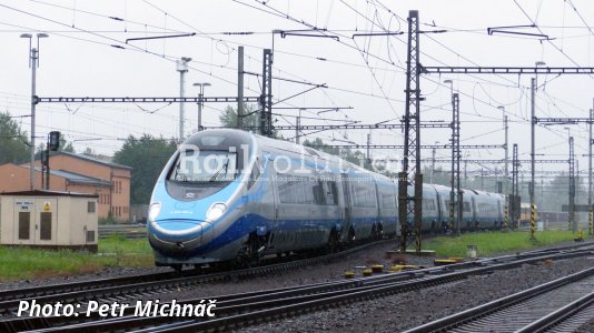 PKP IC Pendolino On Test In The Czech Republic