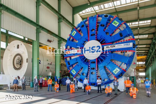 HS2 Tunnelling Machines Set To Leave Factory