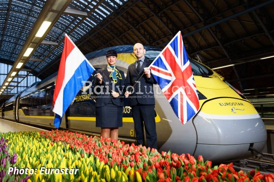 Eurostar Confirms Start Of New Direct London - Amsterdam Services